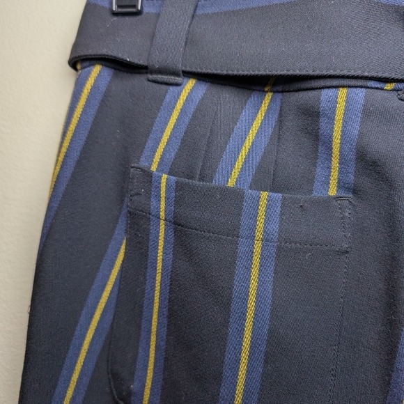 LOFT Women's Navy Dress Pants with Tie Elegant Design - Picture 10 of 10